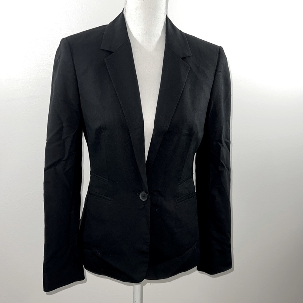 Express women’s one button suit blazer jacket